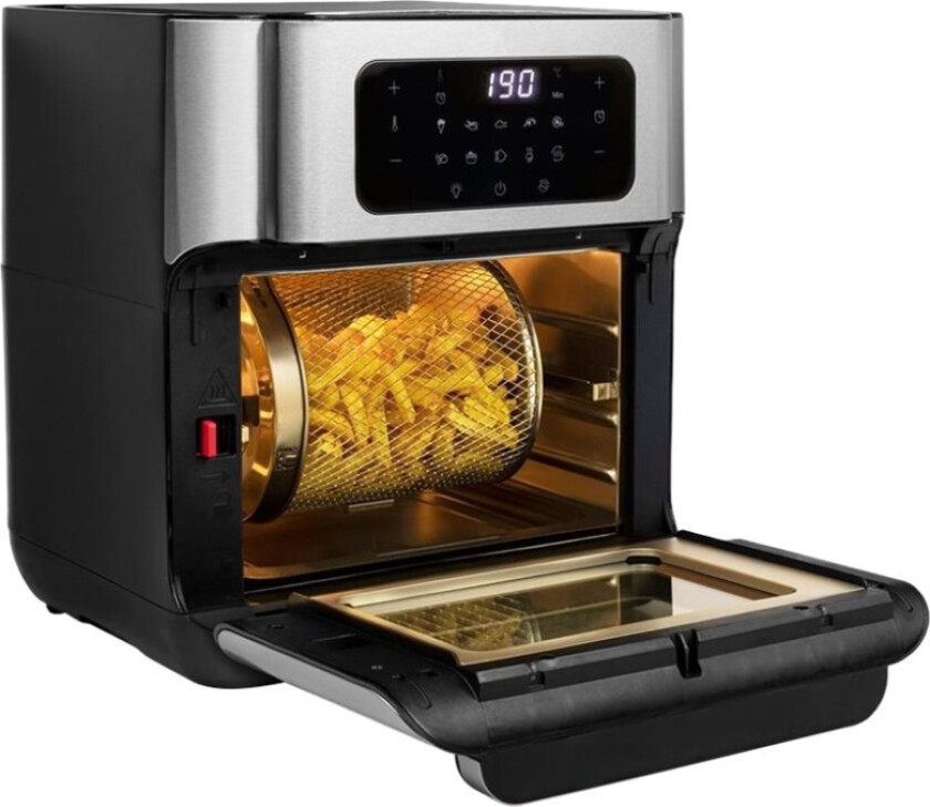 182065 - hot air fryer oven - silver