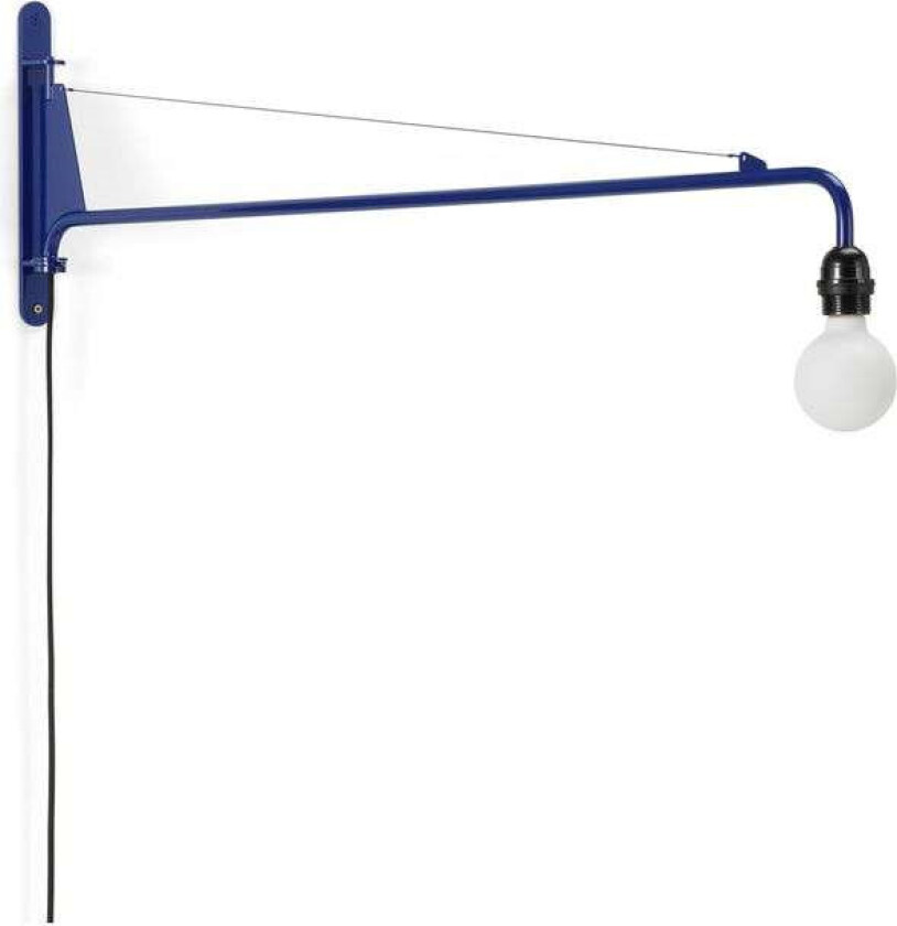 - Petite Potence Vegglampe Prouvé Bleu Marcoule
