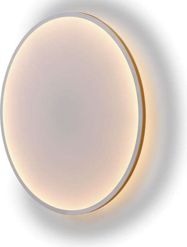 - Calm Vegglampe Ø90 White/Orange