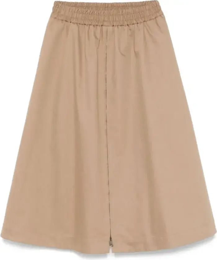 Dame, Skjørt, Beige, S