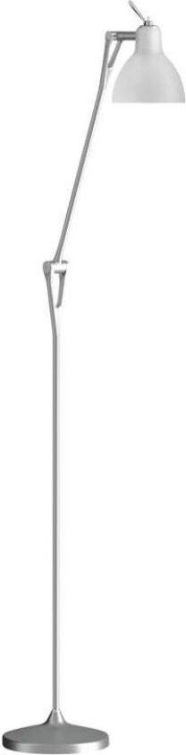 - Luxy F1 Gulvlampe Alu/Mat Hvit