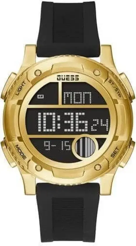 Herreklokke GW0272G2 LCD/Gummi Ø44.5 mm