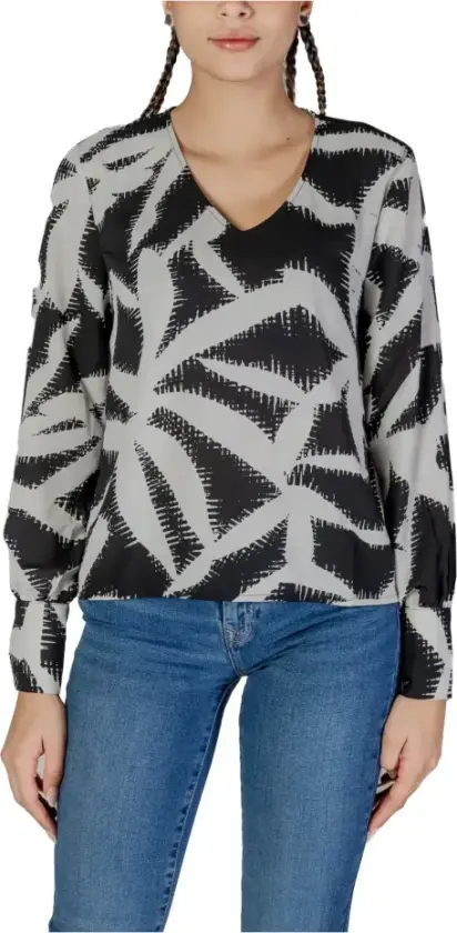 Jacqueline de Yong, Dame, Bluser & Skjorter, Svart, S