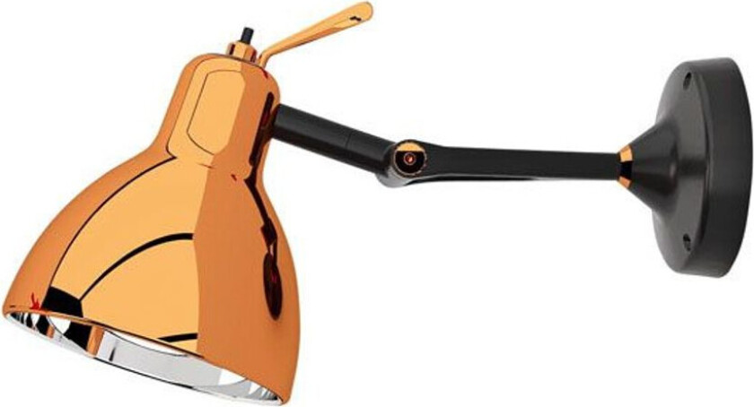 - Luxy Glam H0 Vegglampe/Taklampe Black/Copper Semi Transparent