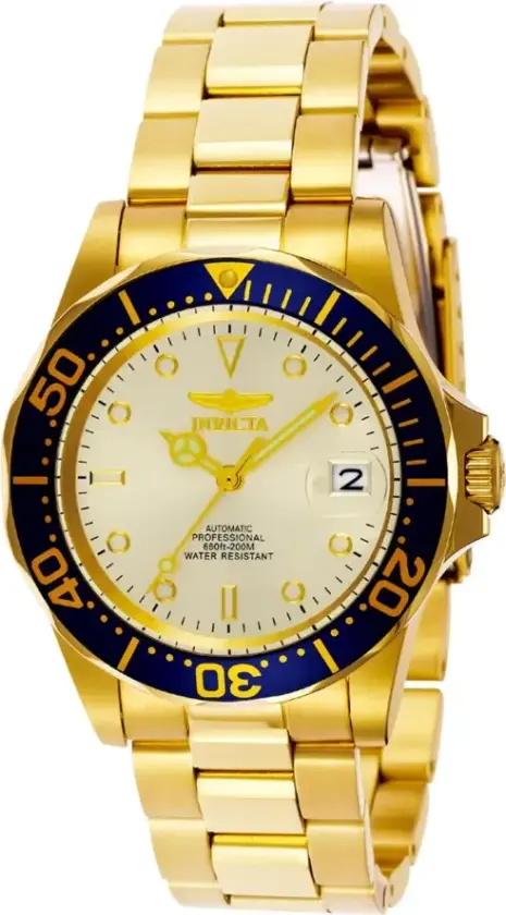 Herreklokke 9743 Pro Diver Gull/Gulltonet stål Ø43 mm