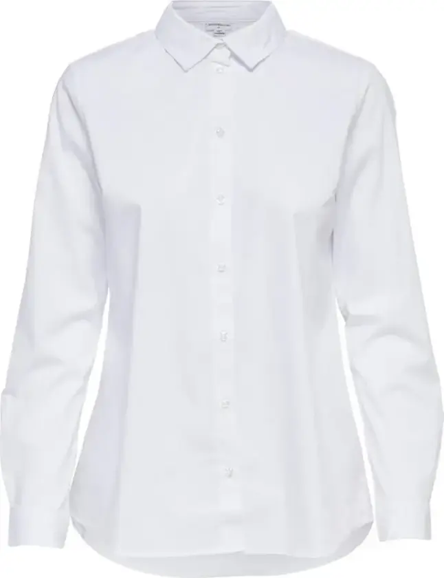 Jacqueline de Yong, Dame, Bluser & Skjorter, Hvit, 2XL