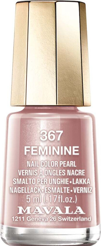 Mavala Nail Color Pearl, 367 Feminine, 5 ml Mavala Alle farger