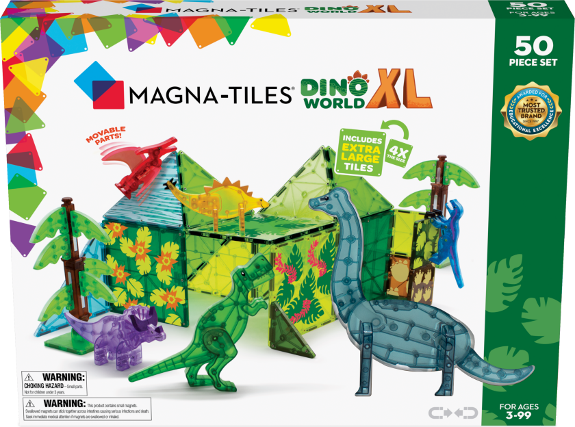 Bilde av - Dino World XL 50 pcs set - (90228)