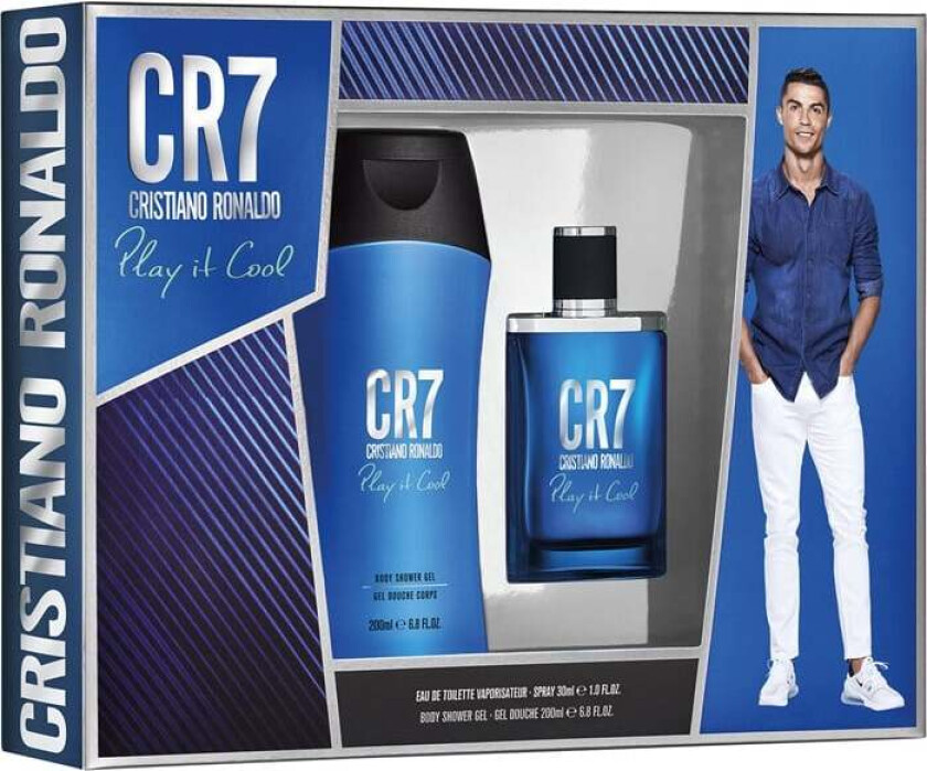 Bilde av Cristiano Ronaldo - CR7 Play It Cool EDT 30 ml + Shower Gel 150 ml - Giftset