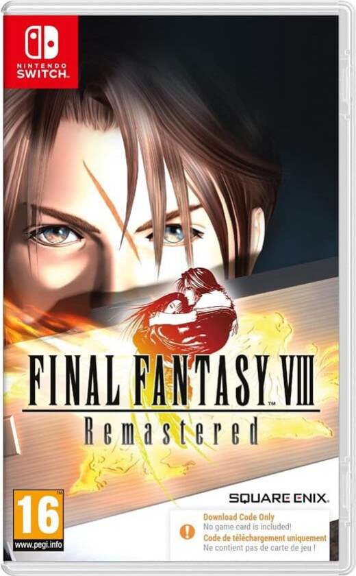 Final Fantasy VIII Remastered - Code in Box (Switch)