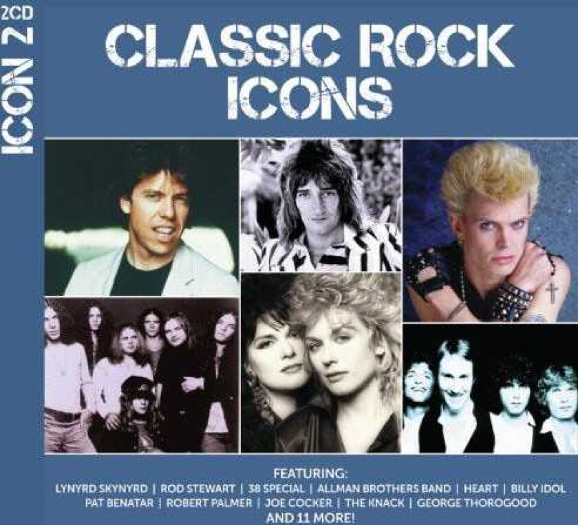 Diverse Artister Icon: Classic Rock CD