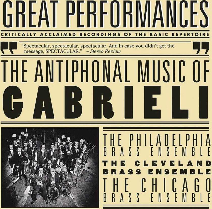 Diverse Artister Antiphonal Music Of Gabrieli CD