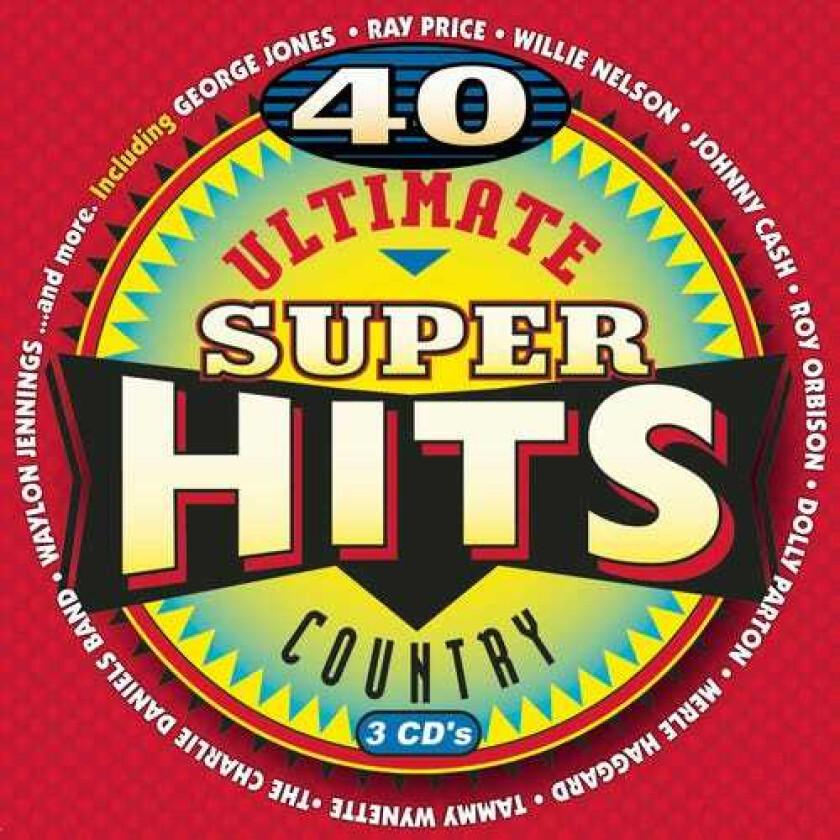 Diverse Artister Ultimate Country Super Hits CD