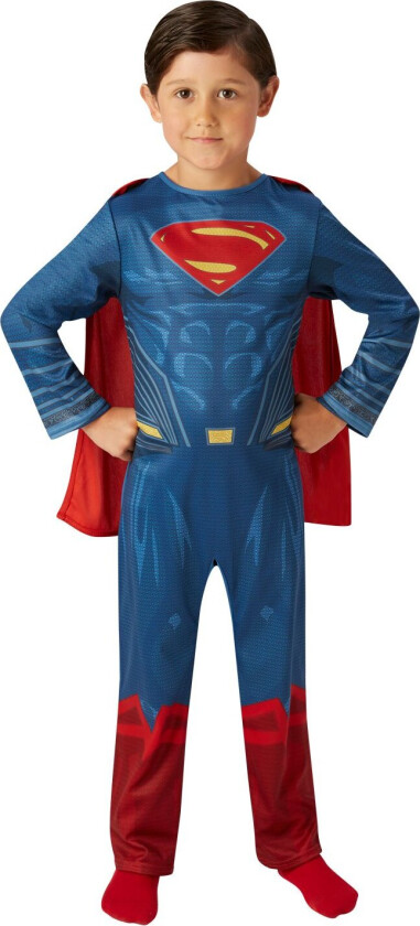 Bilde av - DC Comics Costume - Superman (128 cm)