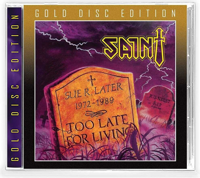 The Saint Too Late For Living CD