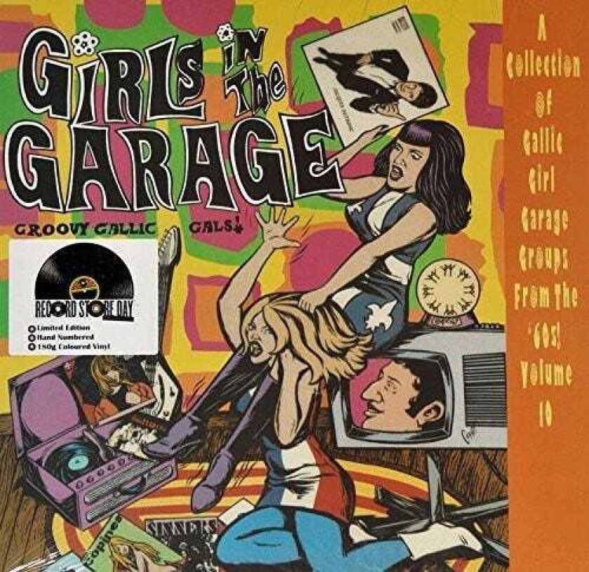 Diverse Artister Girls In The Garage Groovy Gallic Gals 10 / Var LP/Vinyl