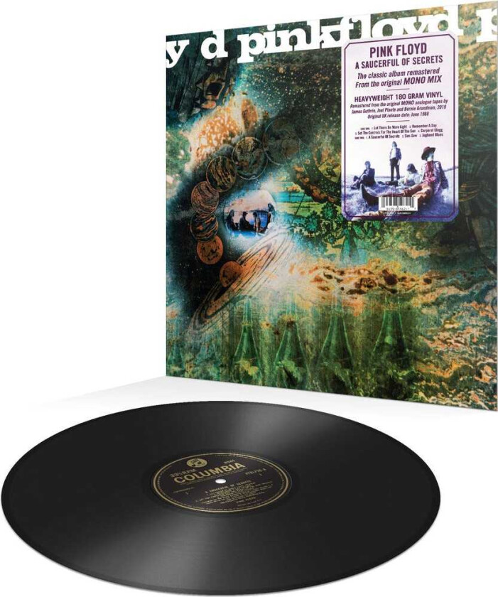 Pink Floyd Saucerful Of Secrets (mono) LP/Vinyl