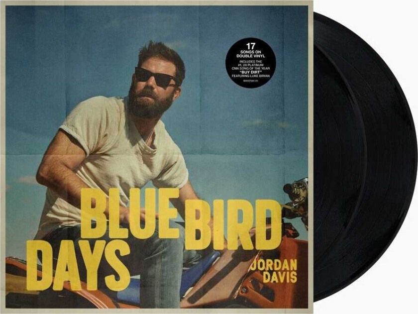 Jordan Davis Bluebird Days LP/Vinyl