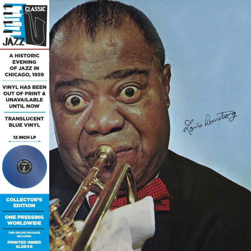 Louis Armstrong Definitive Album By Louis Armstrong Blue LP/Vinyl