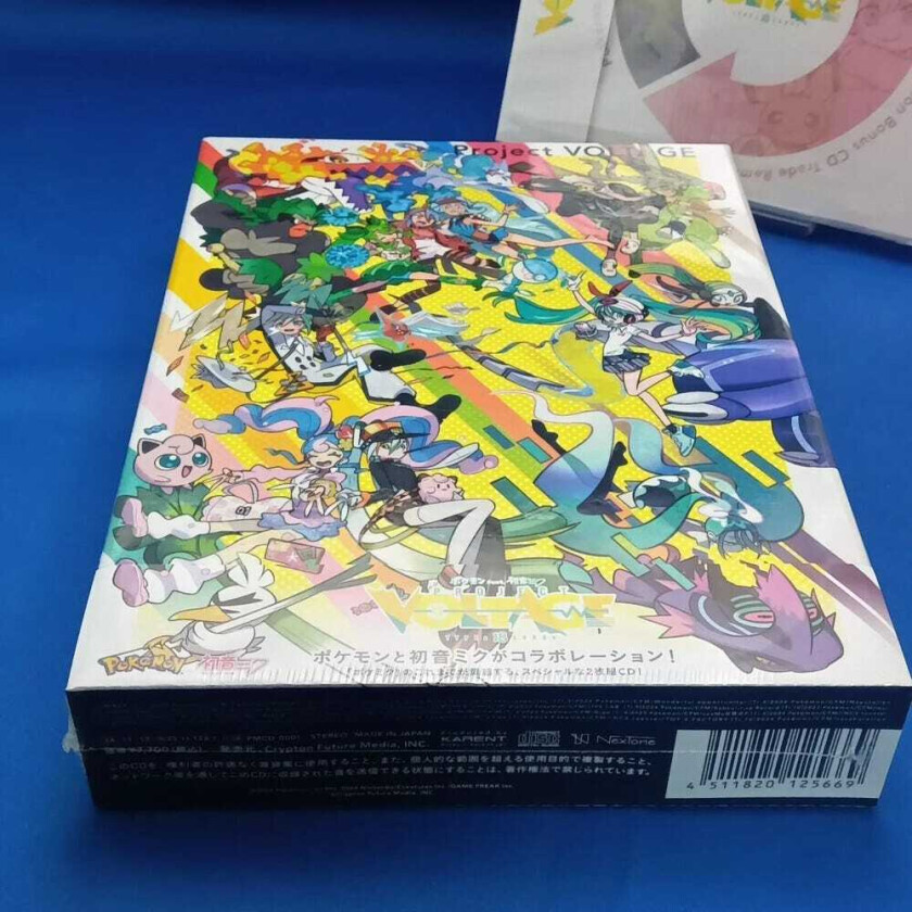 Pokemon, Miku Hatsune Project Project Voltage 18 Types / Songs Collection Ost CD