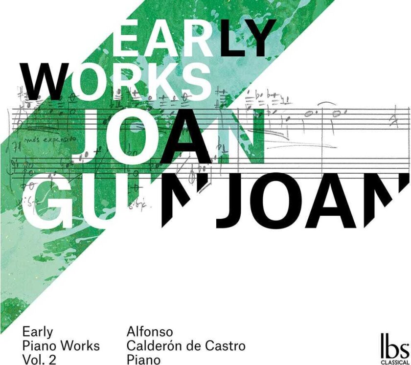 Joan Guinjoan Early Piano Works CD