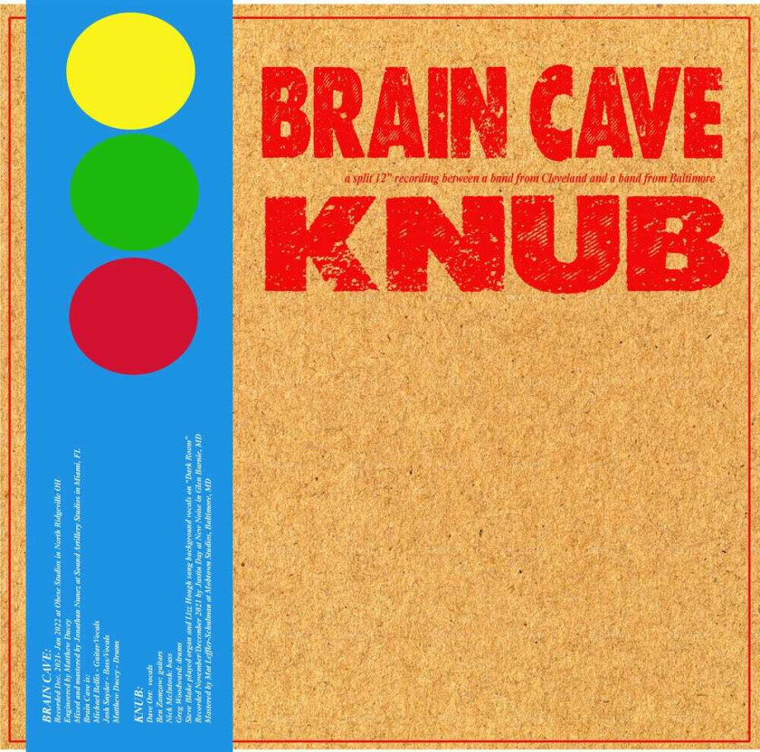 Brain Cave & Knub Brain Cave & Knub LP/Vinyl