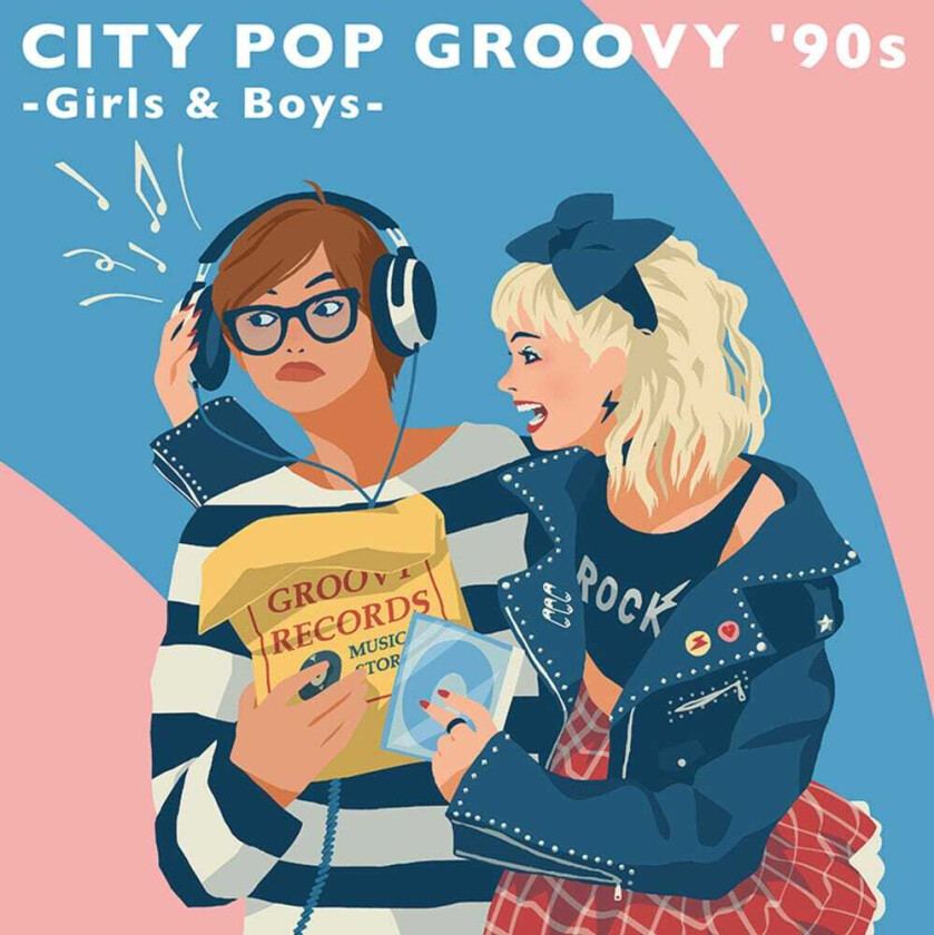 Diverse Artister City Pop Groovy '90s: Girls & Boys LP/Vinyl