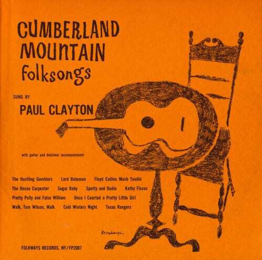 Paul Clayton Cumberland Mountain Folksongs CD
