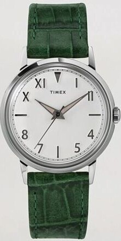 Marlin Hand-Wound 34mm White Dial