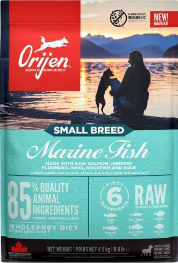 ORIJEN - Small Breed Marine Fish 4,5 kg - (ORI065e)