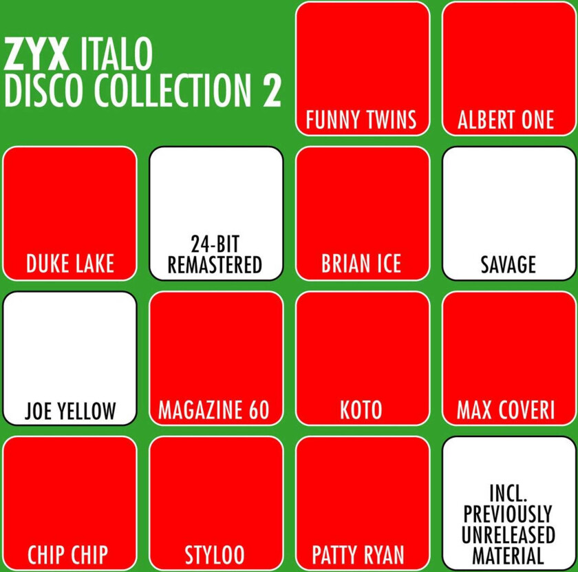 The Various Artists Zyx Italo Disco Collection 2 CD