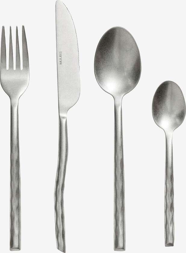 Bestikk Uta - Stonepolish 16 stk - Sølv