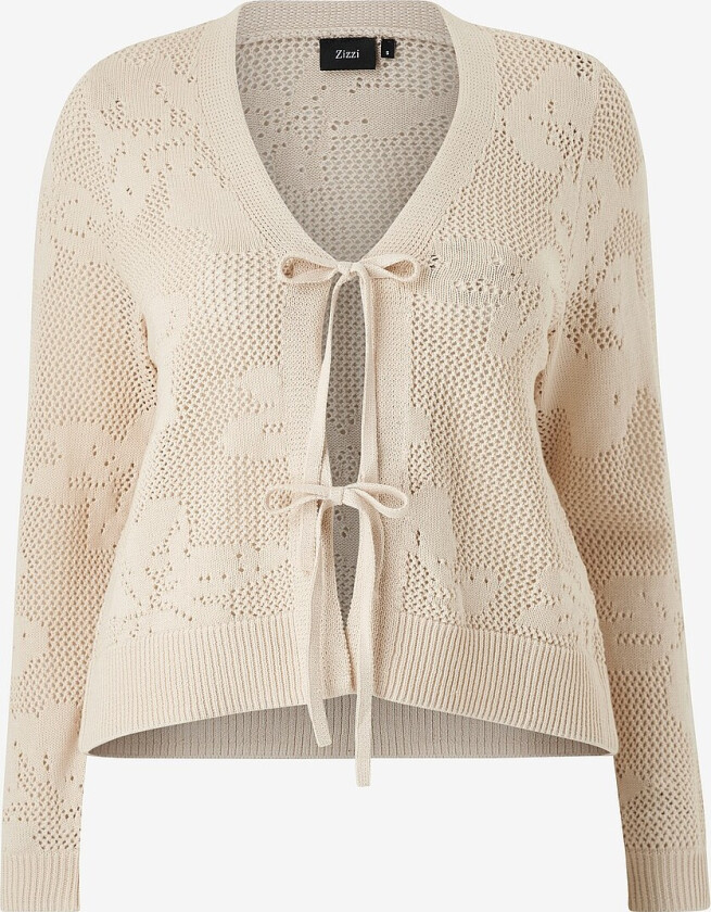 Kardigan mMesha L/S Cardigan - Beige