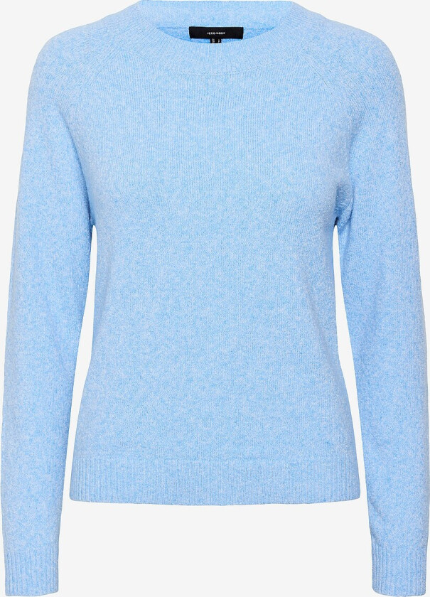 Genser vmcDoffy LS O-neck Blouse GA Curve - Blå