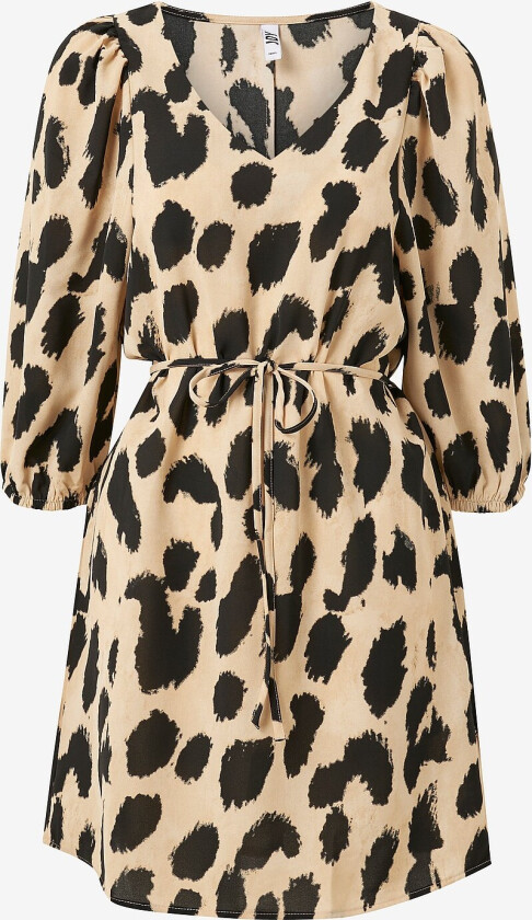 Kjole jdyJill 3/4 Dress Wvn - Beige