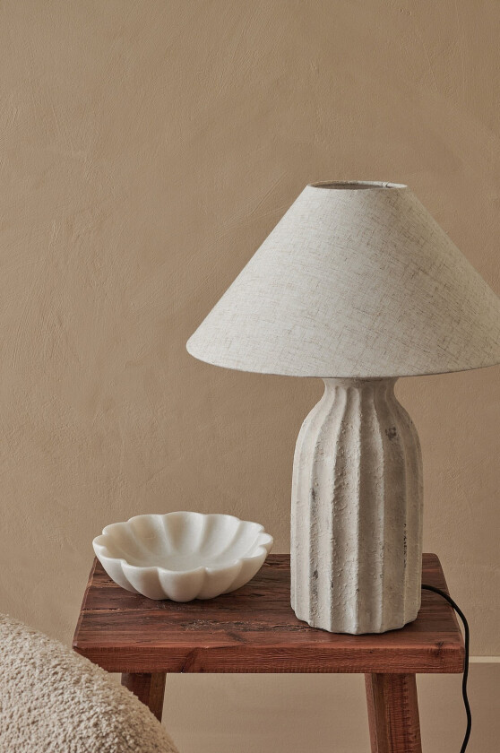 Bordlampe Judith - Beige