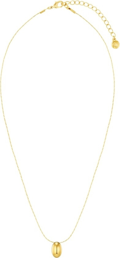 Polished Drop Chain Necklace