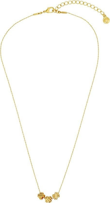 Cross Trio Thread Thru Necklace