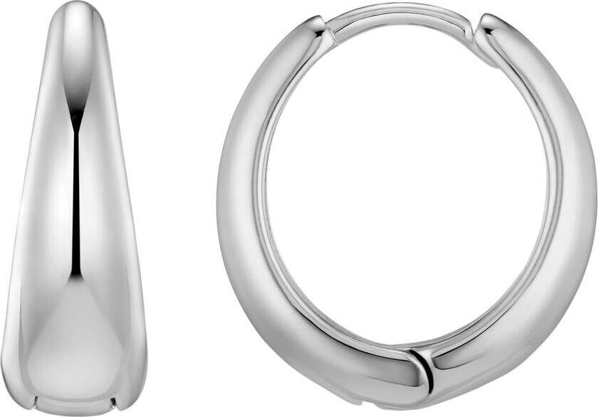 Tapered Hoop Earrings