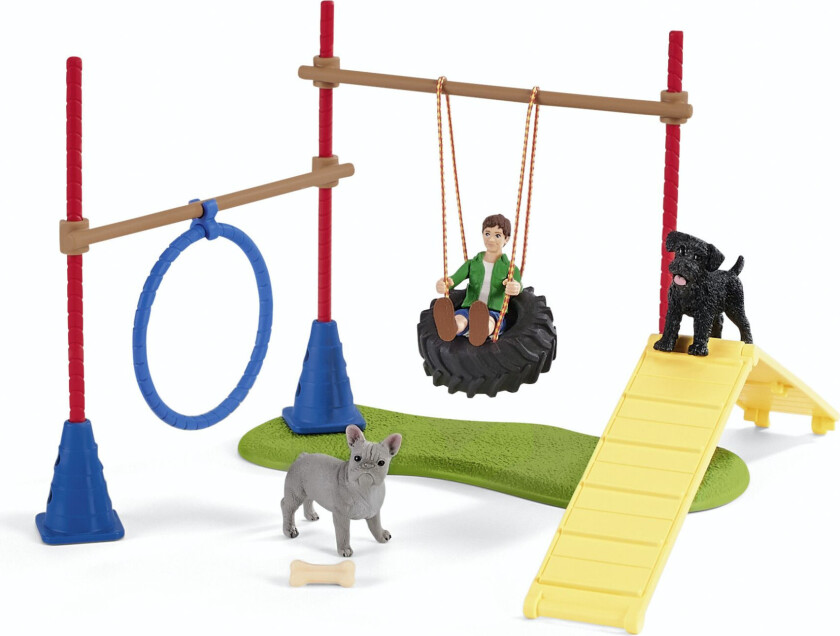Farm World Dog Training Playset - 3+ år