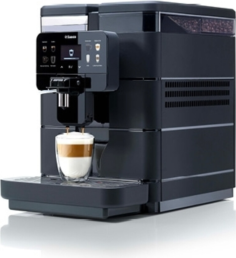 New Royal Otc, Espressomaskin, 2,5 L, Kaffe Bønner, Innebygd Kaffekvern, 1400 W, Sort