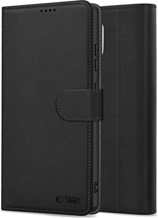 Samsung Galaxy A36 Flipdeksel med Kortholder - Svart