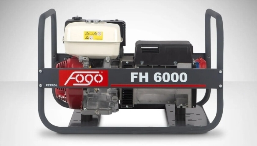 Fogo Bærbar Strømgenerator Fh 6000 R 4,4Kw 400V