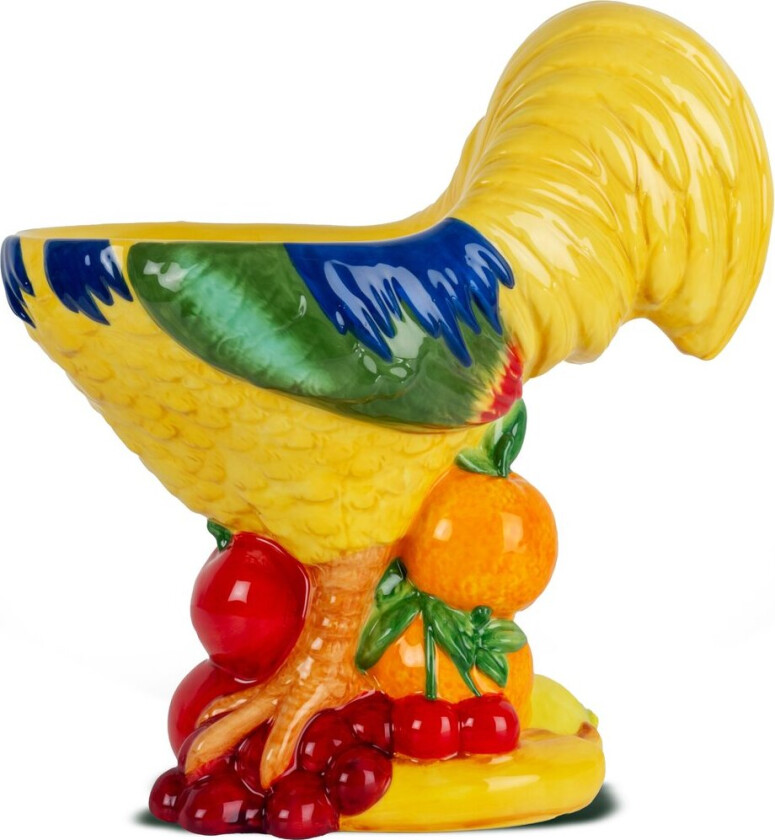 Fruity Rooster skål Gul