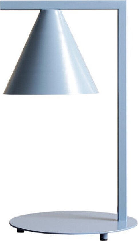 Form bordlampe, blå