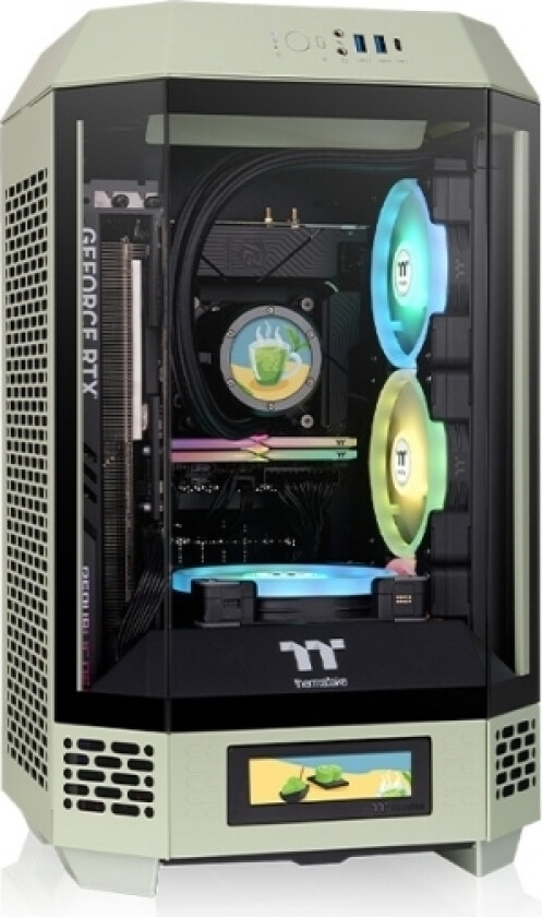 The Tower 250 Matcha Green, Mini Tower, Pc, Grønn, Mini-Itx, Spcc, 21 Cm