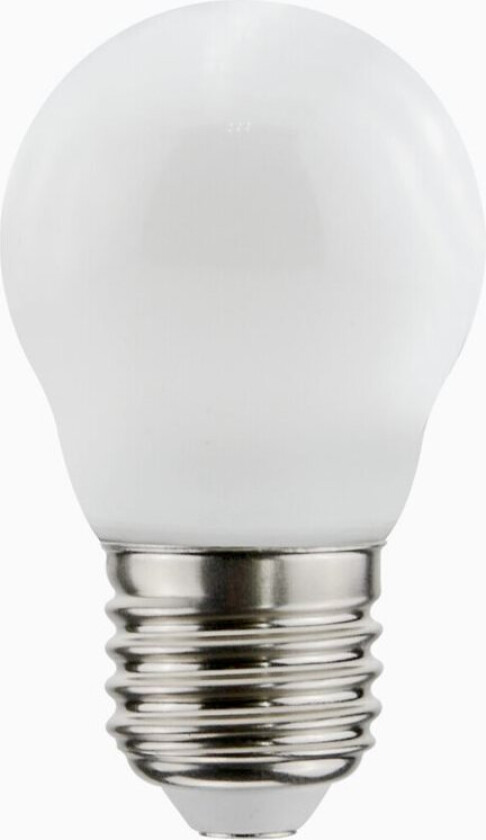 Oiva LED-pære Dimbar E27 Filament Opal Krone 4,2W/830 470lm