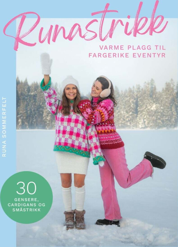 Runastrikk av Runa Sommerfelt - Personlig Signert