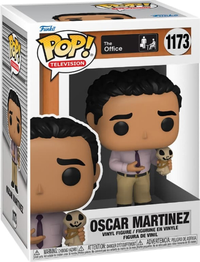 Pop! Vinyl The Office Oscar Martinez figur
