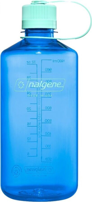 narrow mouth sustain, Drikkeflaske, 1000 ml, Cornflower Blue